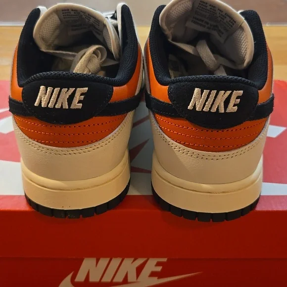 Nike Dunk Low Retro Phanthom Black/Vintage Coral Size M8.5/W10 HQ4988 030 - Picture 5 of 7